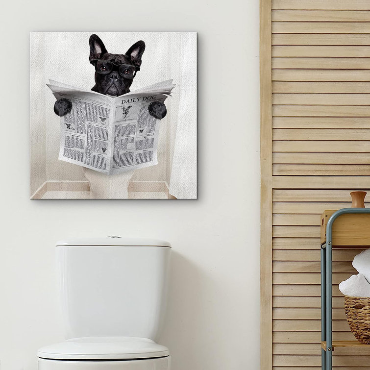 French bulldog bathroom discount accessories